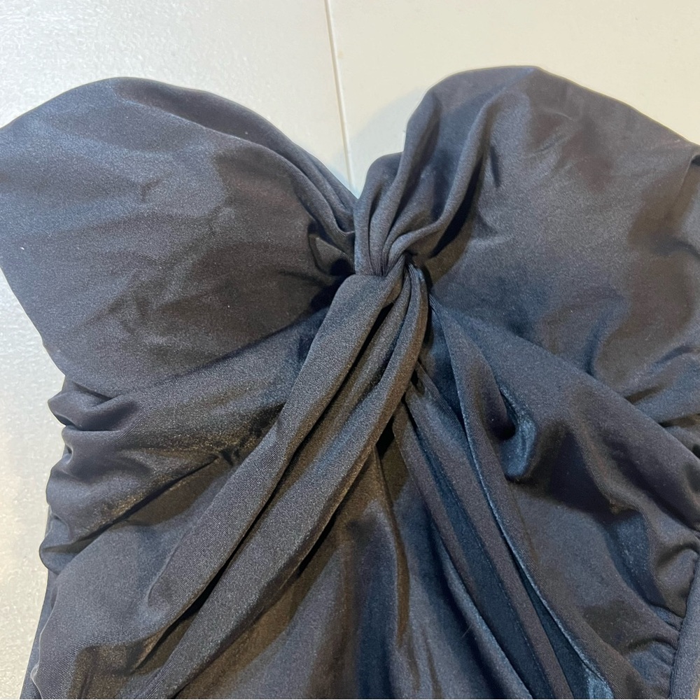 J Crew Swim 2 DD Cup Underwire Tank Black $114  NEW - Picture 3 of 6